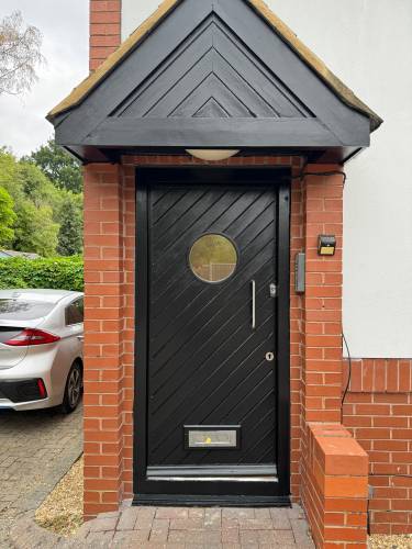 Front entrance — repaint — after